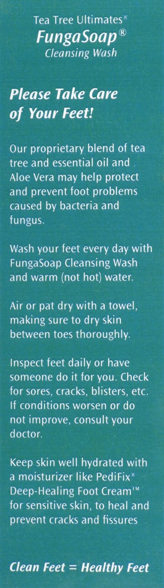 slide 3 of 5, PediFix Tea Tree Ultimates Fungasoap Liquid Foot & Body Wash, 5.1 fl oz