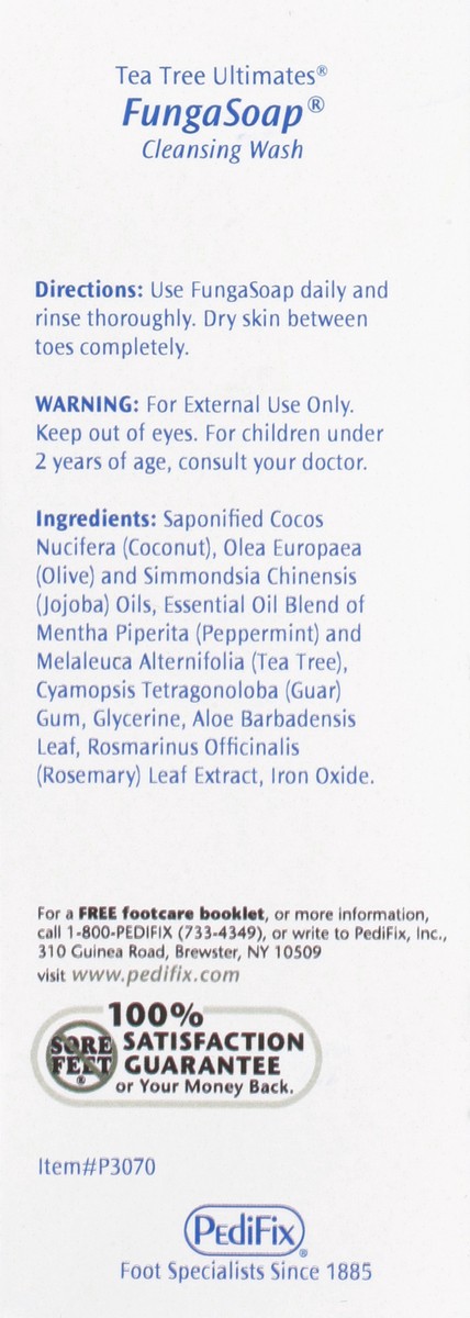 slide 4 of 5, PediFix Tea Tree Ultimates Fungasoap Liquid Foot & Body Wash, 5.1 fl oz