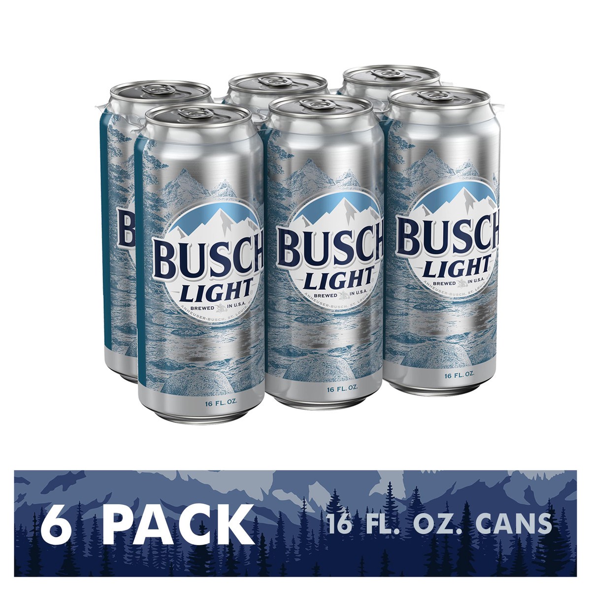 slide 1 of 8, Busch Beer, 16 fl oz