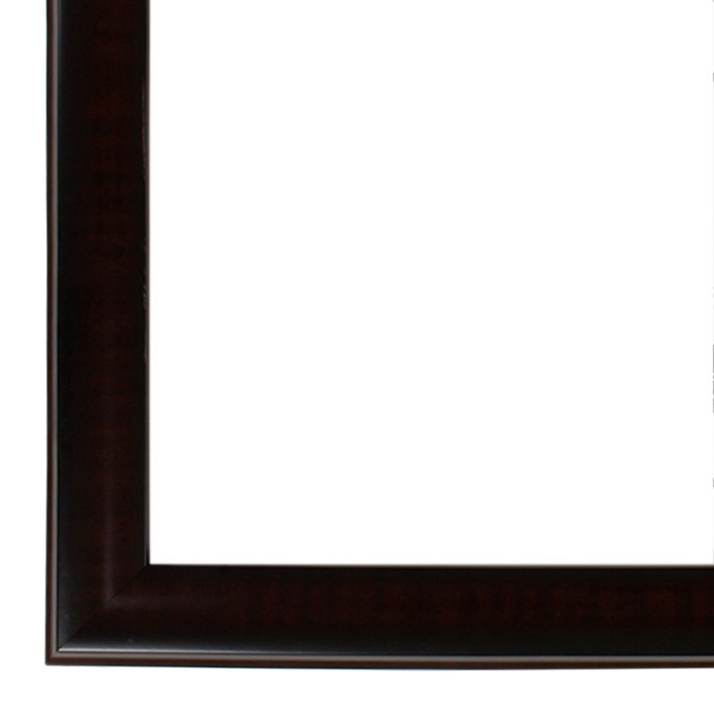 slide 2 of 3, 6" X 8" Mahogany Document Frame With Double Mat By Studio Decor, 6 in x 8 in