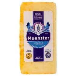 Buholzer Brothers 8oz Muenster Cheese (Cracker Cut)