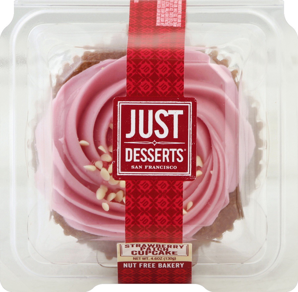 slide 4 of 4, Just Desserts Strawberry Patch Cupcake, 4.4 oz