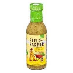 Field + Farmer Lemon Garlic Basil Vinaigrette 12 oz