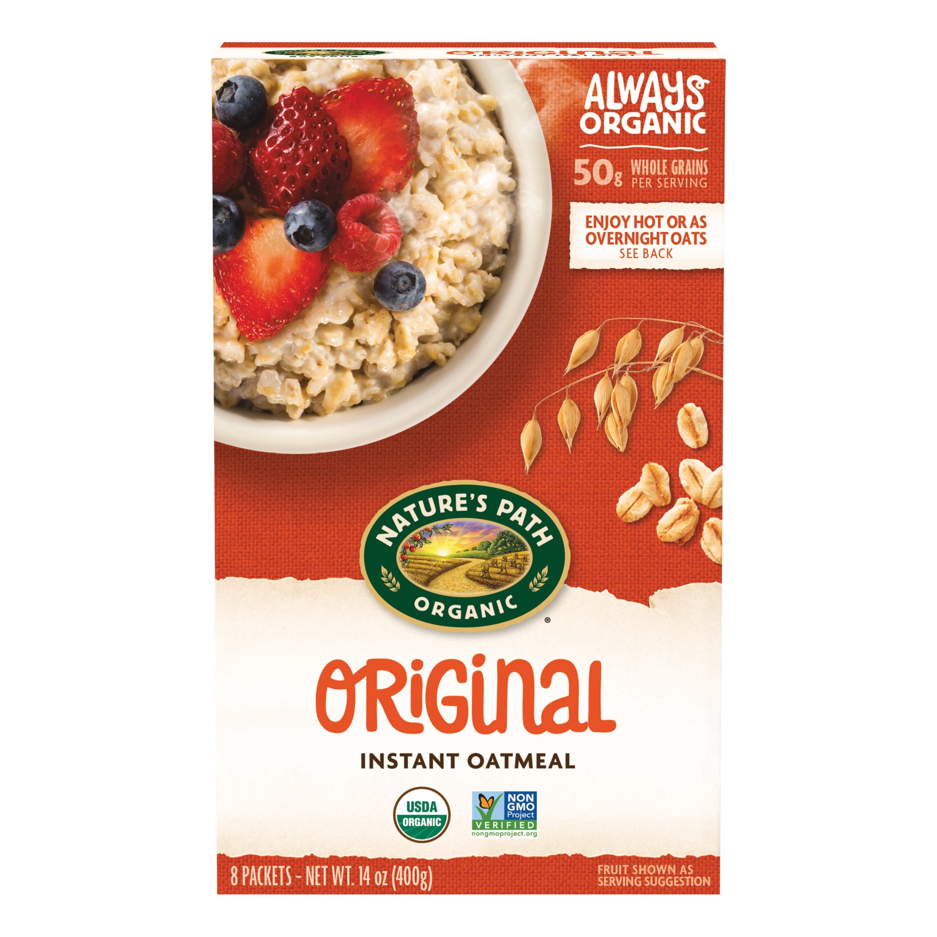 slide 1 of 1, Nature's Path Organic Nature's Path Originalinstant Oatmeal, 14 oz