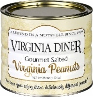 slide 1 of 1, Virginia Diner Peanuts, Virginia, Gourmet Salted, 36 oz