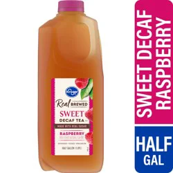 Kroger Brewed Raspberry Sweet Decaf Tea