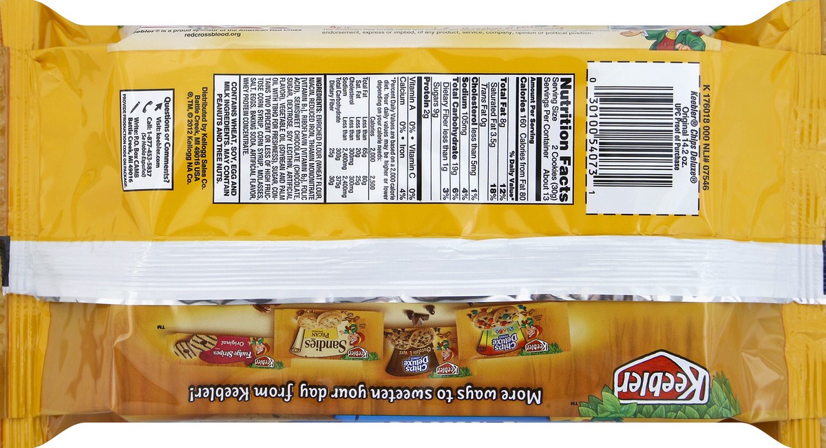 slide 3 of 6, Keebler Cookies, Original, 14.2 oz