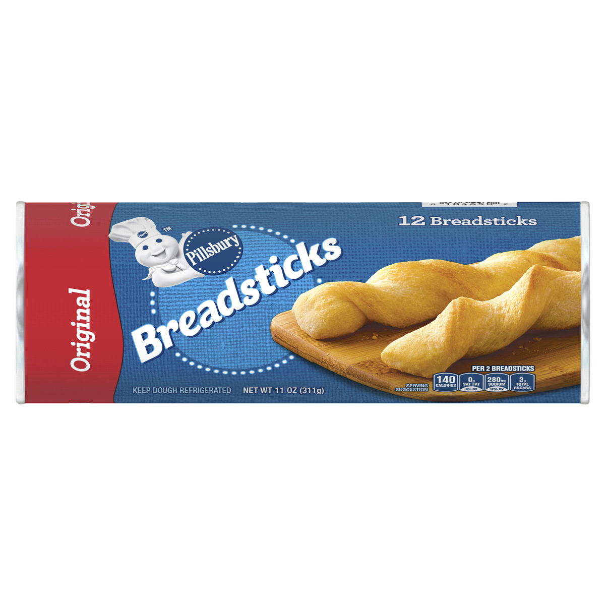 slide 1 of 1, Pillsbury Original BreadsticksCan, 11 oz