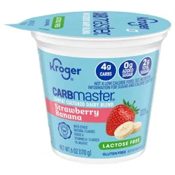 Kroger Carbmaster Strawberry Banana Yogurt - 6 oz