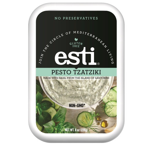 slide 1 of 1, esti Pesto Tzatz Esti, 8 oz