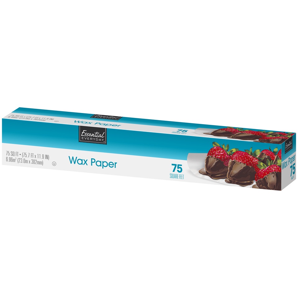 slide 3 of 6, Essential Everyday Wax Paper, 75 sq ft