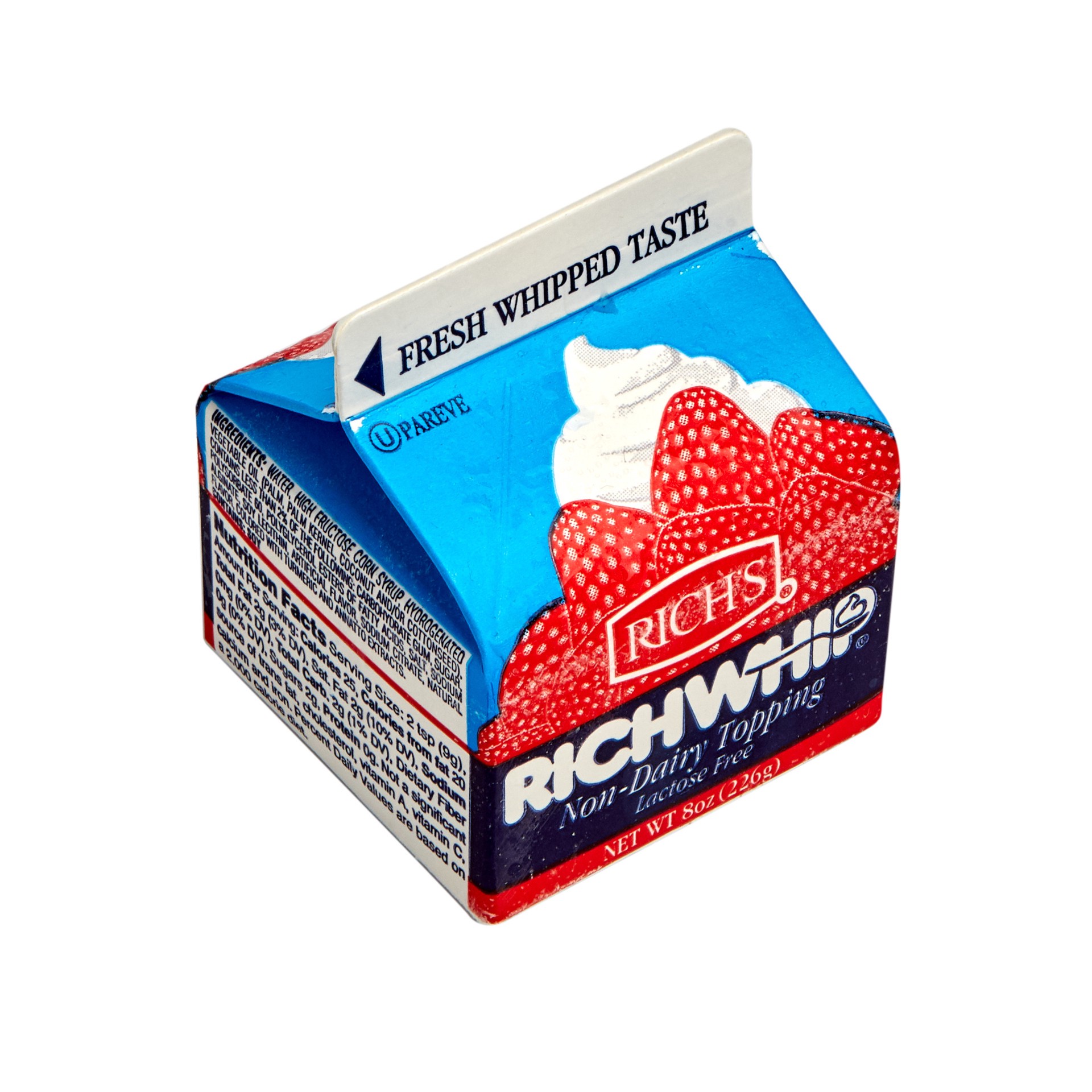 slide 1 of 4, Richwhip Non-Dairy Topping, 0.23 kg