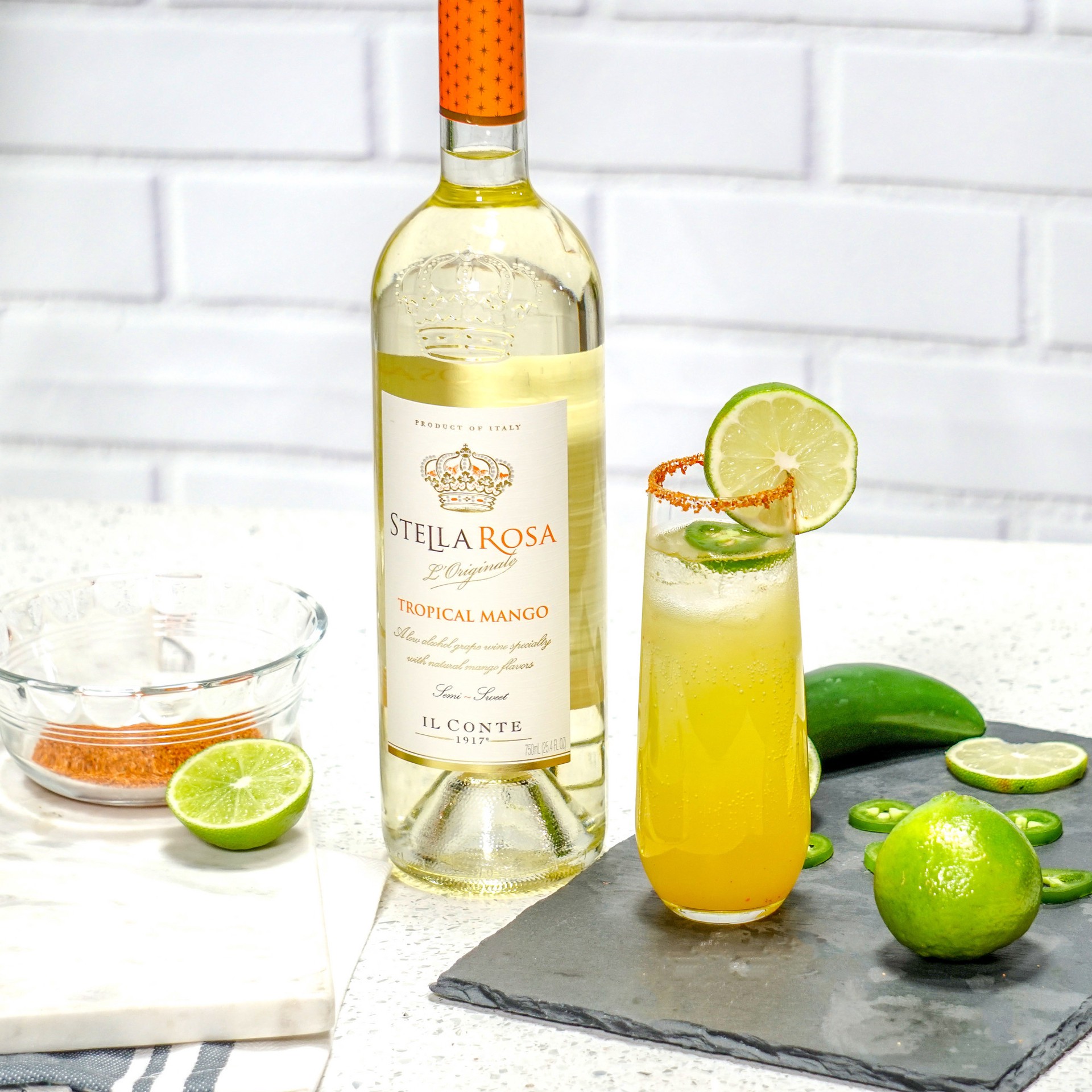 slide 5 of 9, Stella Rosa Tropical Mango Semi-Sweet White Wine 750 ml, 750 ml