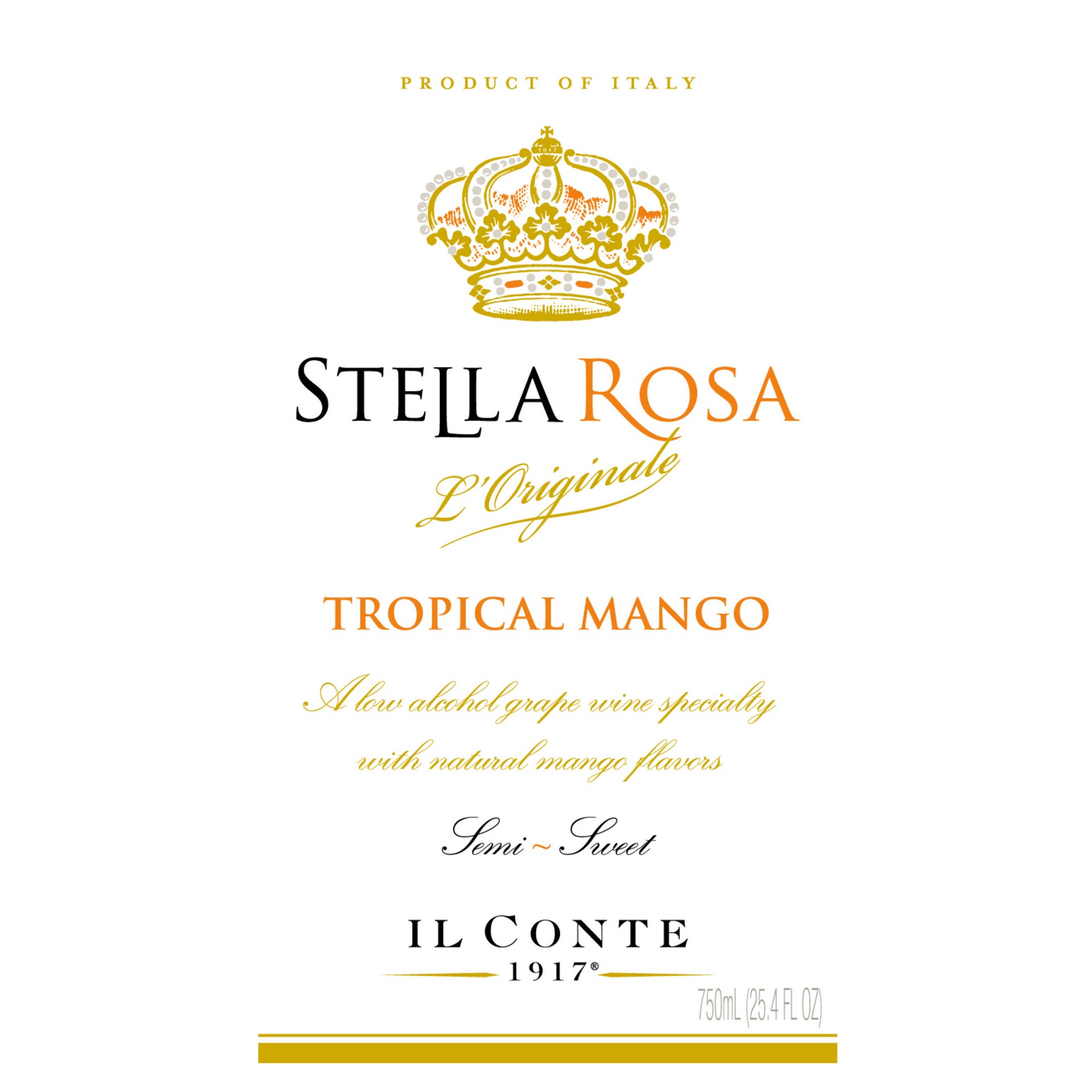 slide 2 of 9, Stella Rosa Tropical Mango Semi-Sweet White Wine 750 ml, 750 ml