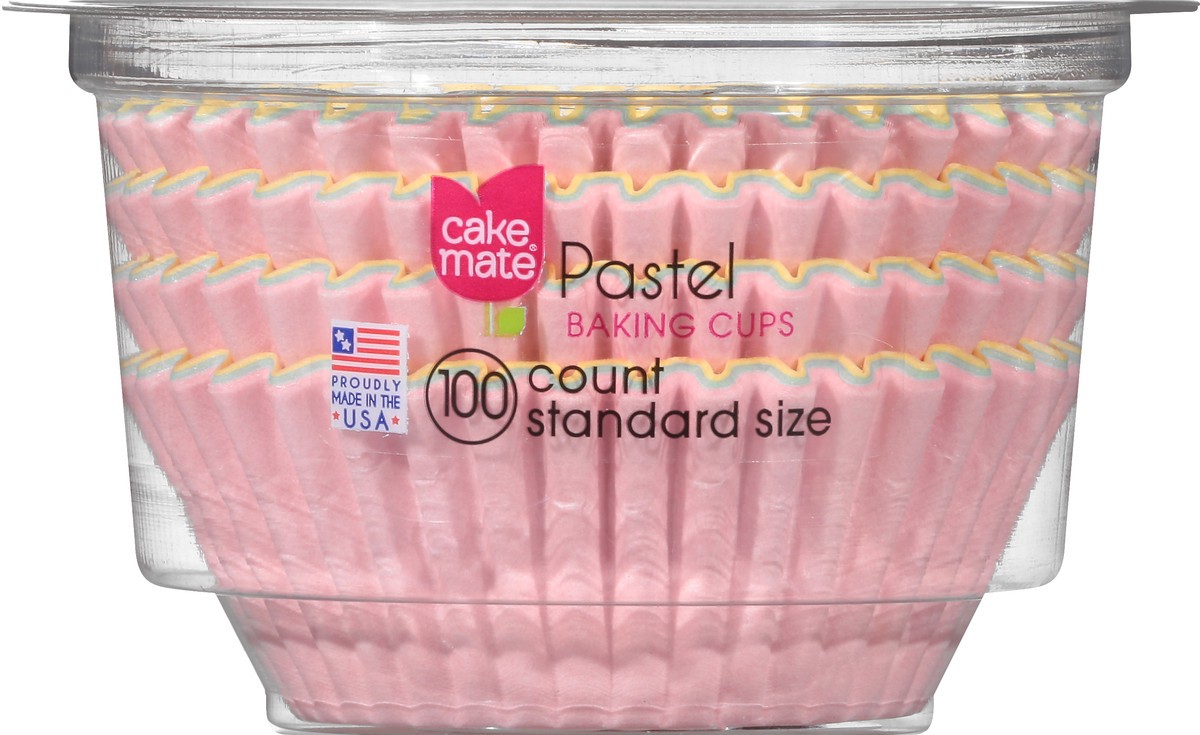 slide 2 of 10, Cake Mate Standard Size Pastel Baking Cups 100 ea, 100 ct