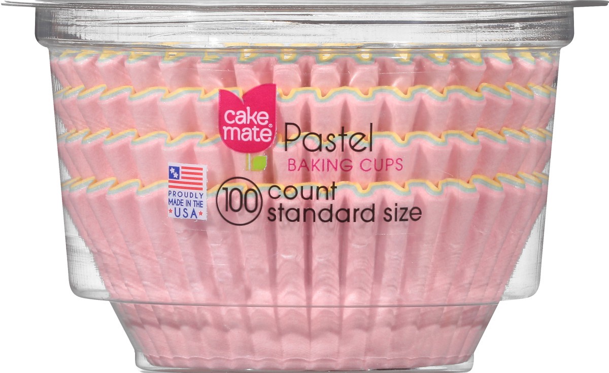 slide 1 of 10, Cake Mate Standard Size Pastel Baking Cups 100 ea, 100 ct