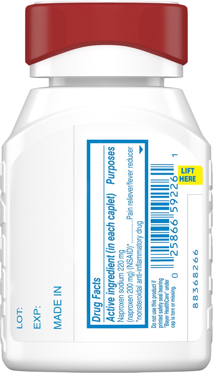 slide 5 of 11, Aleve Arthritis Cap Easy Open Caplets 90ct, 90 ct