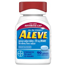 Aleve Arthritis Cap Easy Open Caplets 90ct
