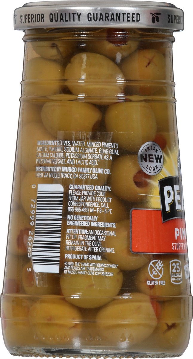 slide 7 of 9, Pearls Pimiento Stuffed Manzanilla Olives 5.75 oz, 5.75 oz