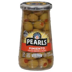 Pearls Pimiento Stuffed Manzanilla Olives 5.75 oz