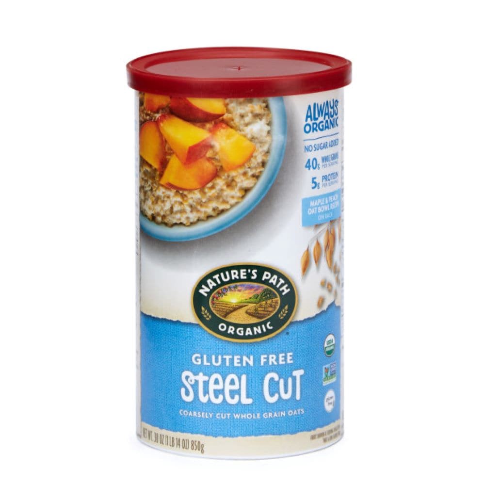 slide 1 of 6, Nature's Path Organic Gluten Free Steel Cut Oatmeal , 30 oz