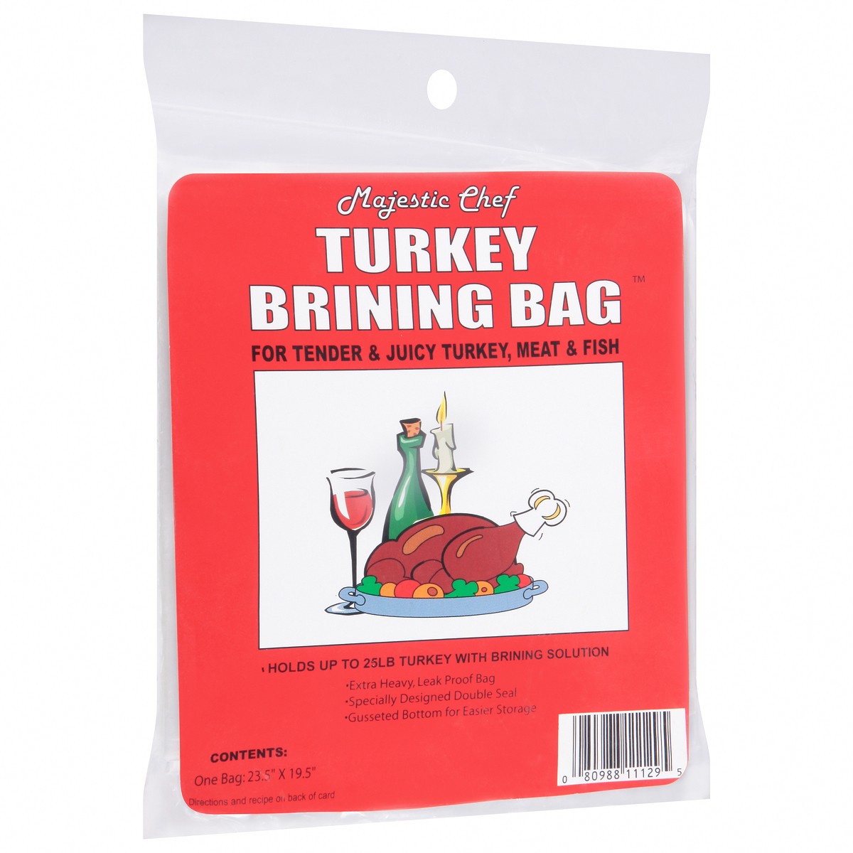 slide 8 of 12, Majestic Chef Turkey Brining Bag 1 ea, 1 ct