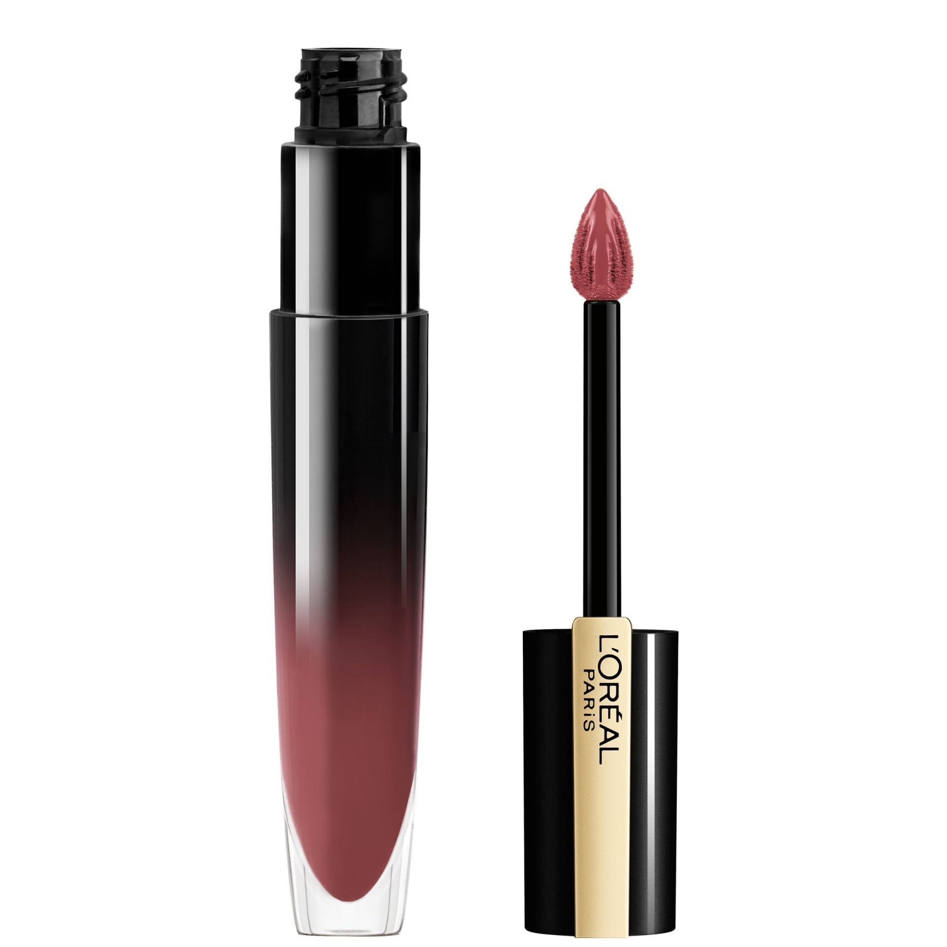 slide 1 of 1, L'Oréal L'Oreal Paris Brilliant Signature Shiny Lip Stain Lipstick with Precision Applicator - Be Outstanding - 0.21 fl oz, 0.21 fl oz
