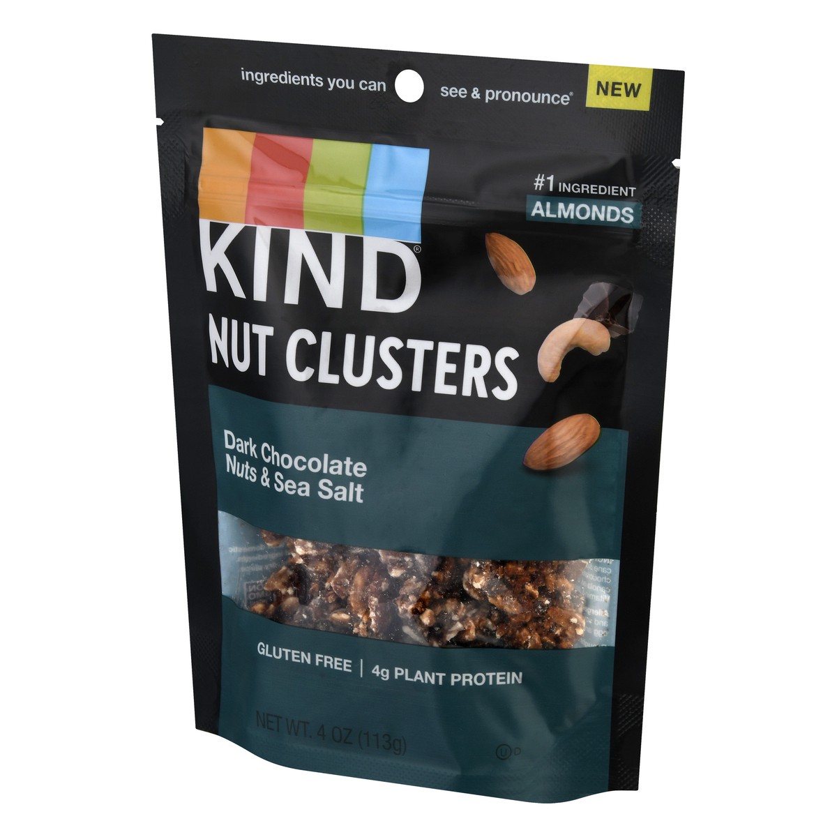 slide 12 of 13, KIND Nut Clusters Dark Chocolate Nuts & Sea Salt, 4 oz