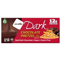 NuGo Dark Chocolate Pretzel Protein Bar 12 ea