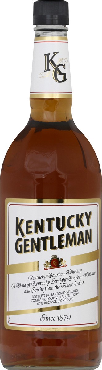 slide 1 of 2, Kentucky Gentleman Bourbon Whiskey 1 lt, 1 liter