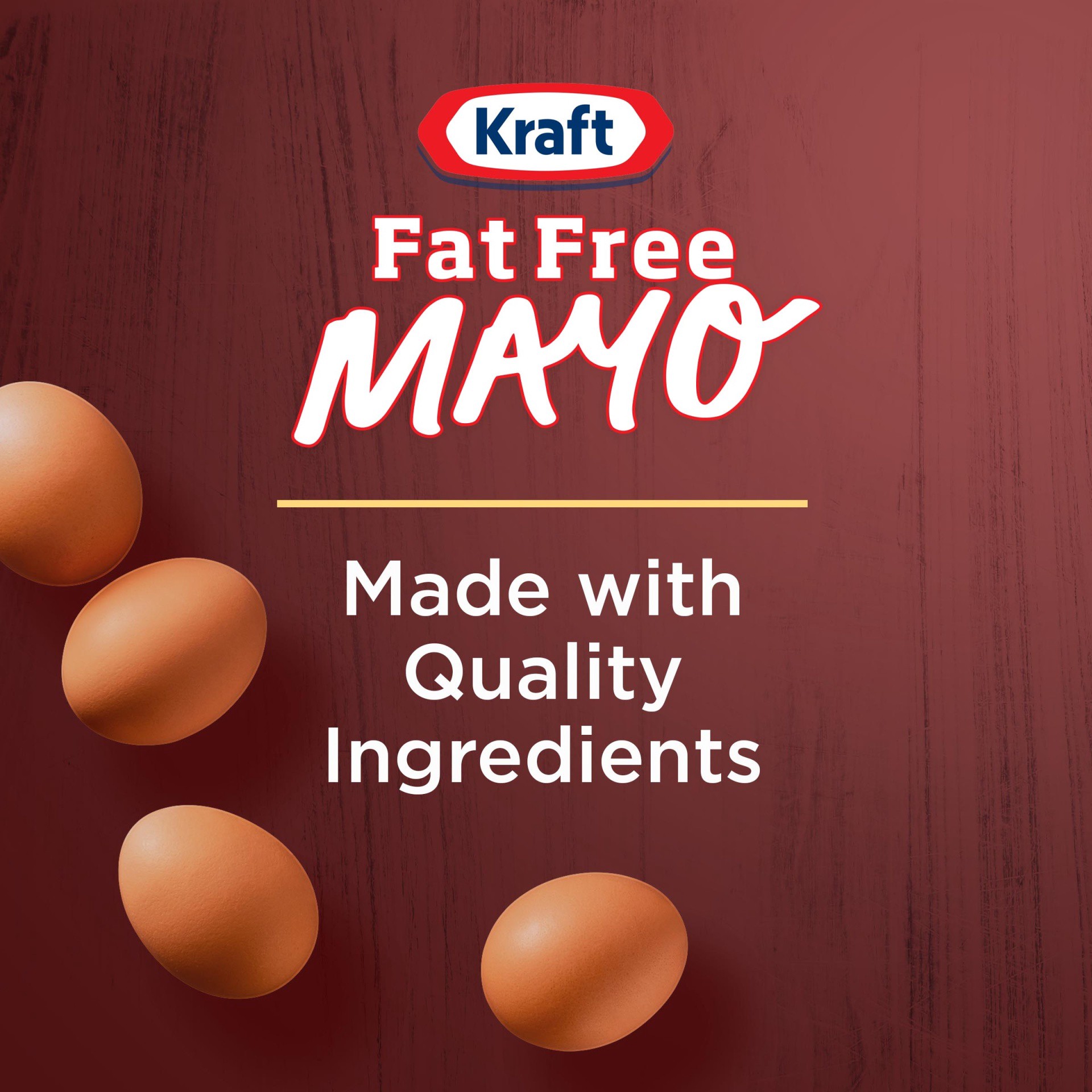 slide 4 of 13, Kraft Fat Free Mayo, 15 fl oz Jar, 15 fl oz