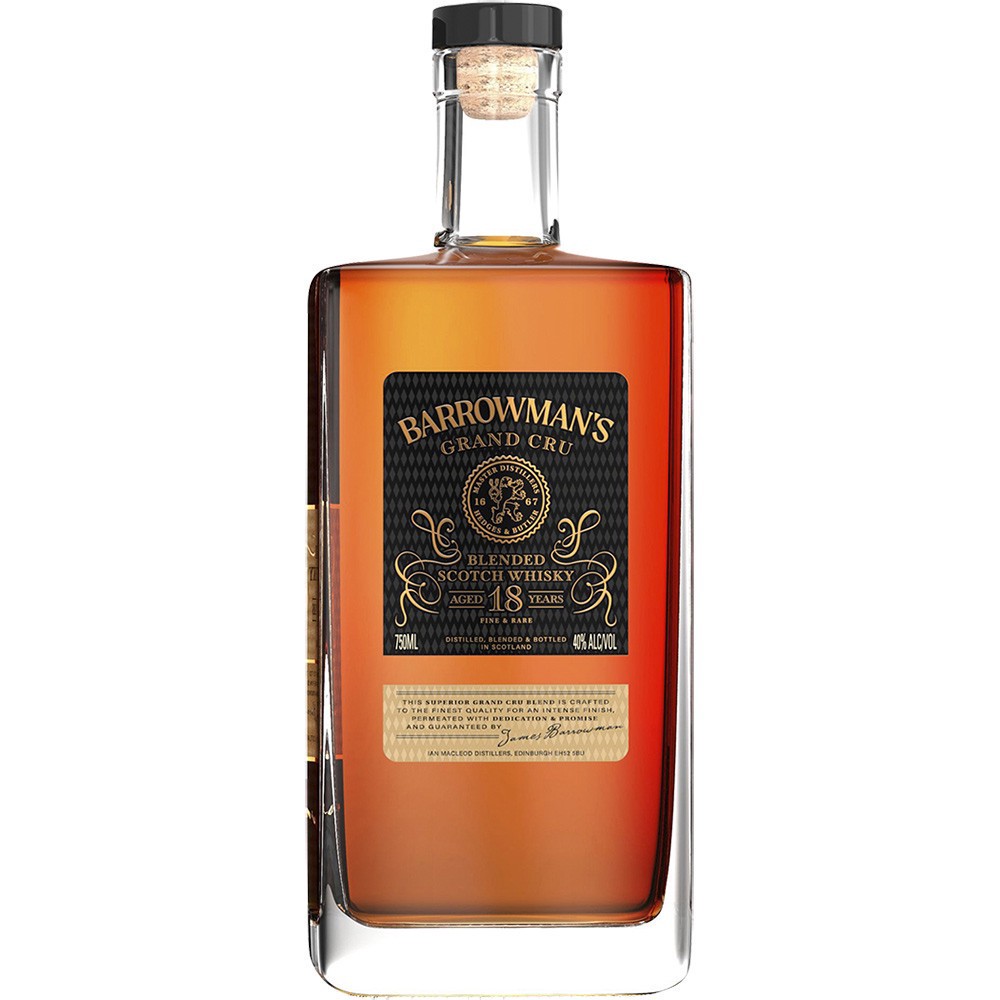 slide 1 of 1, Barrowmans 18yr Grand Cru Scotch, 750 ml