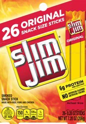Slim Jim Original Snack Stick 26 ea