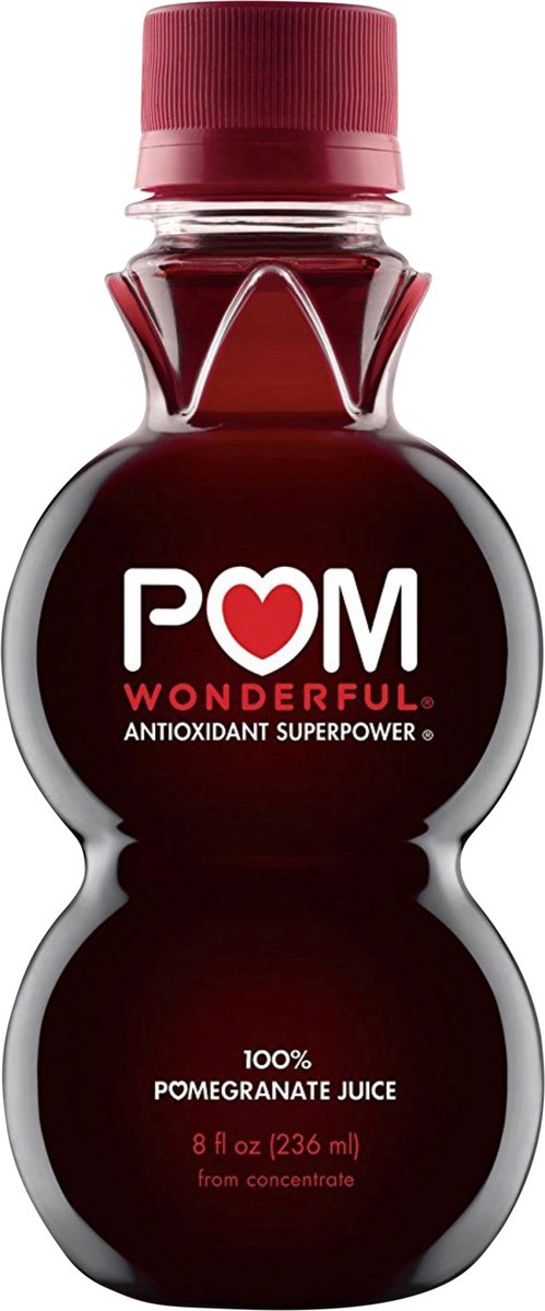 slide 3 of 3, POM Wonderful Antioxidant Superpower Pomegranate 100% Juice 8 oz, 8 oz