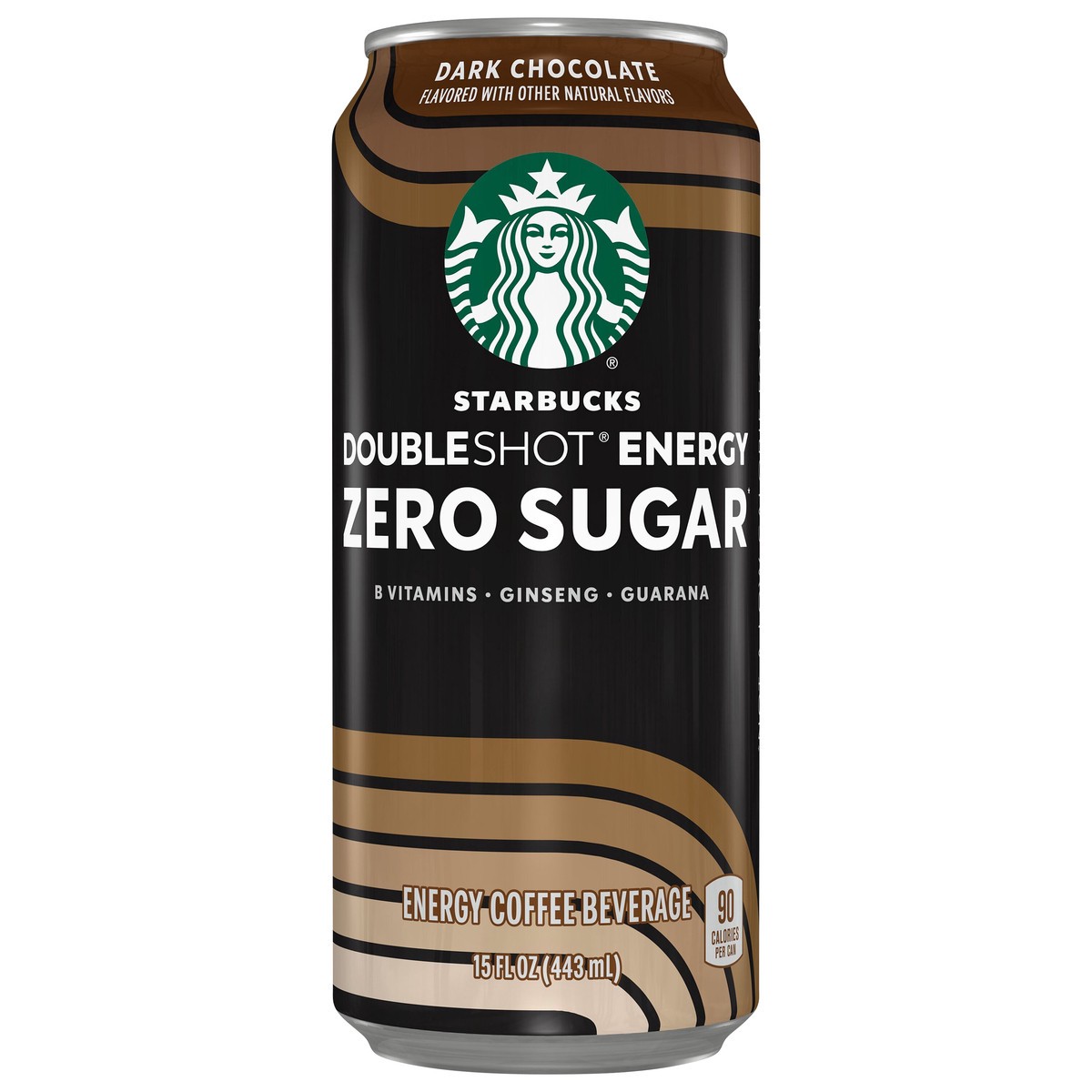 slide 1 of 10, Starbucks Double Shot Zero Sugar Dark Chocolate Flavored Energy Coffee Beverage 15 fl oz, 15.0 oz