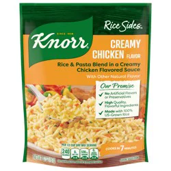 Knorr Creamy Chicken Long Grain Rice and Vermicelli Pasta Blend Rice Sides