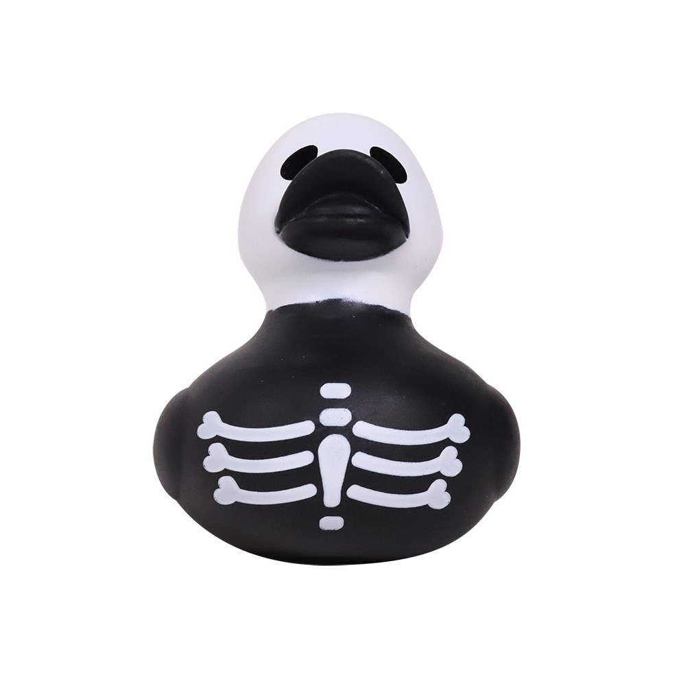 slide 1 of 1, Holiday Home Skeleton Rubber Duck, 1 ct