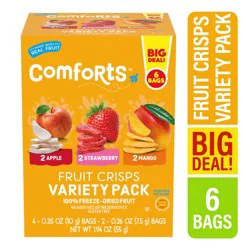 Comforts Fruit Crisps Variety Pack