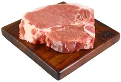 Natural Non-GMO Bone-in Porterhouse Pork Chop