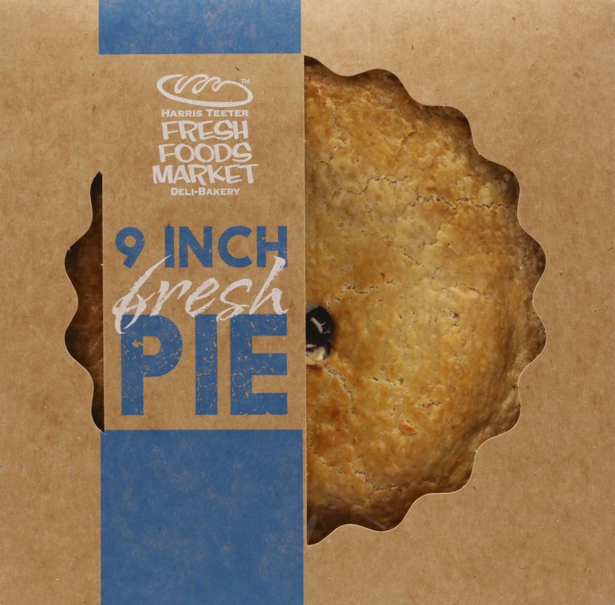 slide 2 of 4, HT Fresh Foods Market Gourmet Blueberry Pie, 9 in