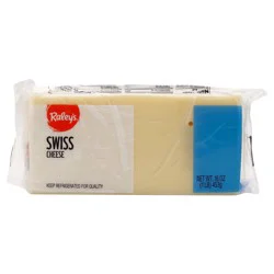 Raleys Swiss Block Cheese 16 Oz