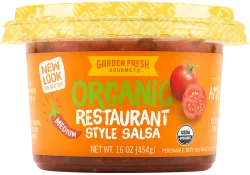 Garden Fresh Organic Medium Restaurant Style Salsa