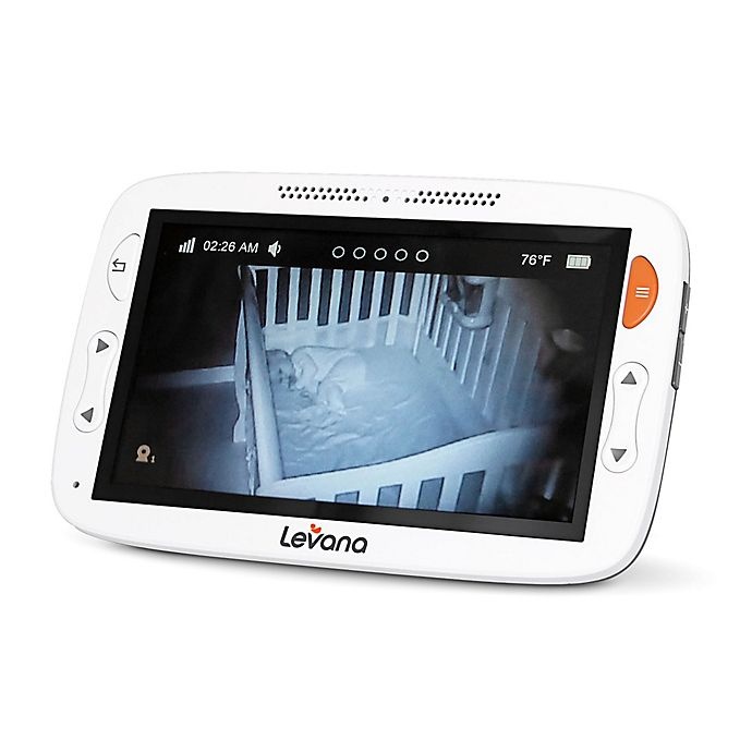 slide 4 of 5, Levana Alexa Baby Video Monitor with 2 Cameras, 5 in