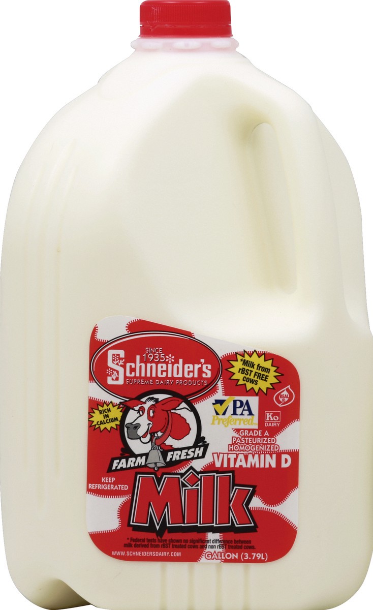 slide 3 of 4, Schneiders Milk, Vitamin D, 1 ct