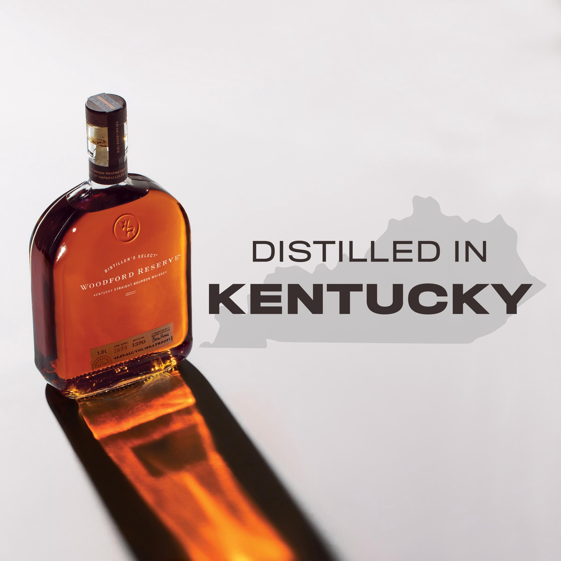 slide 9 of 9, Woodford Reserve Kentucky Straight Bourbon Whiskey 1.75L 90.4 Proof, 1750 ml