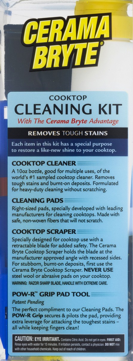 slide 5 of 9, Cerama Bryte Cooktop Cleaning Kit, 1 ct