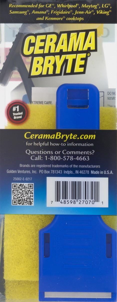 slide 8 of 9, Cerama Bryte Cooktop Cleaning Kit, 1 ct