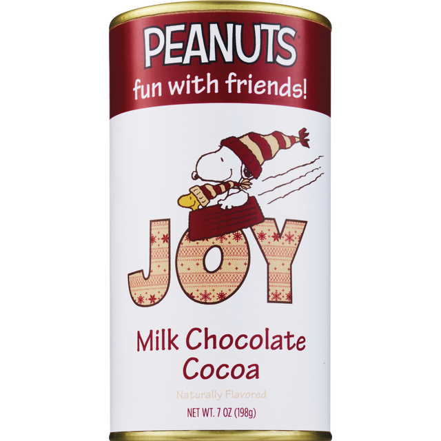 slide 1 of 1, MCSTEVEN'S Peanuts Cocoa Tin Assortment, 7 oz