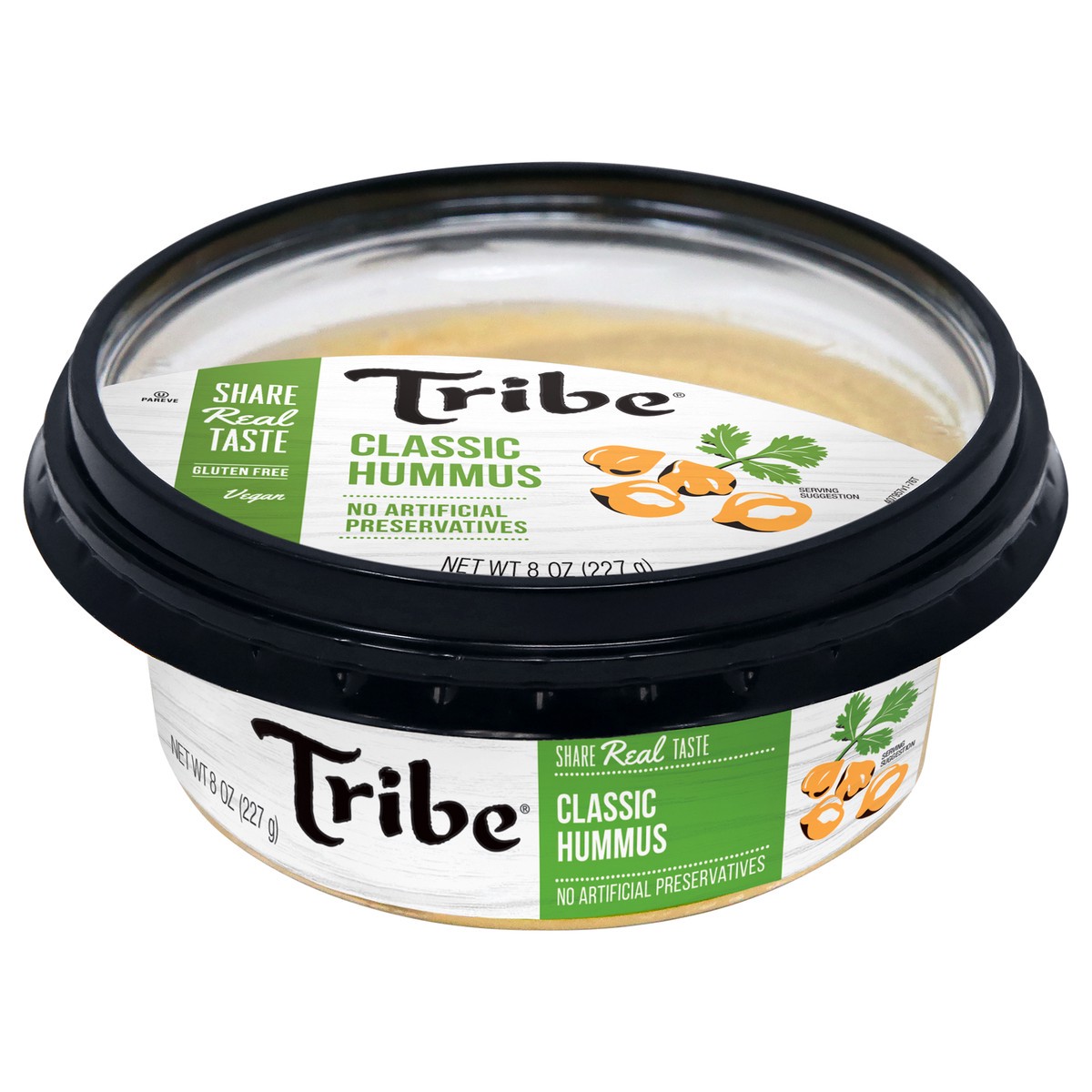 slide 1 of 9, Tribe Classic Hummus, 8 oz