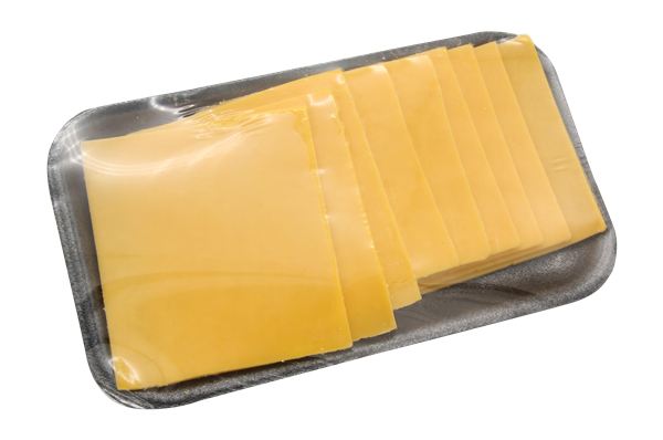 slide 1 of 1, Hy-Vee Sliced Sharp Cheddar Cheese, per lb